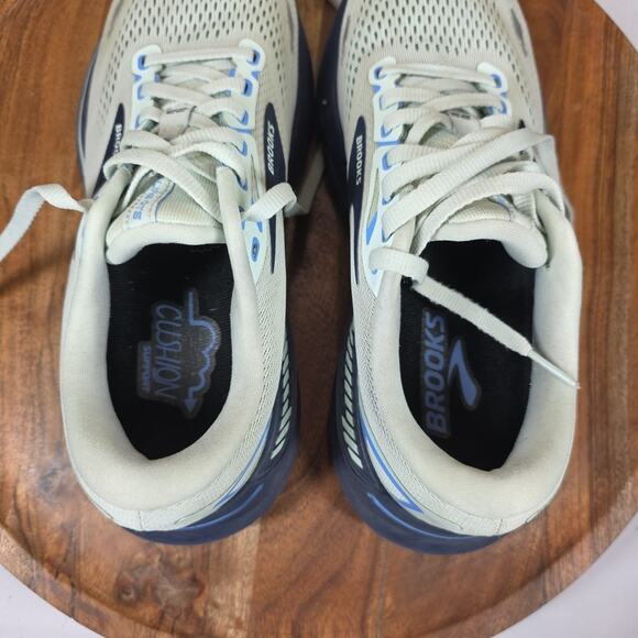 Brooks Adrenaline GTS 23 Blue Glass Womens Size 8.5 Running Shoes 1203811B471 - Picture 7 of 12